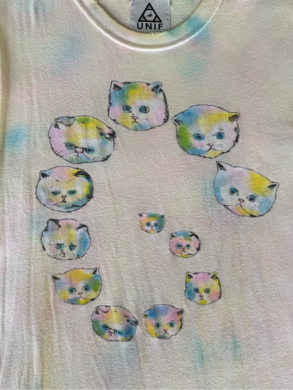 UNIF Tie-Dye Spiral Cat Tank Top - Picture 2 of 6